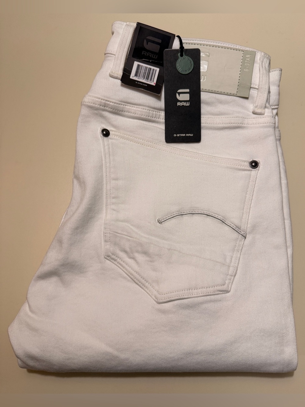 G-Star Slim Men's White Jeans(brand new)